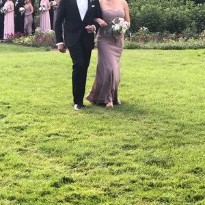 Jenny Yoo Kylie Bridesmaid Dress - fig - Size 4